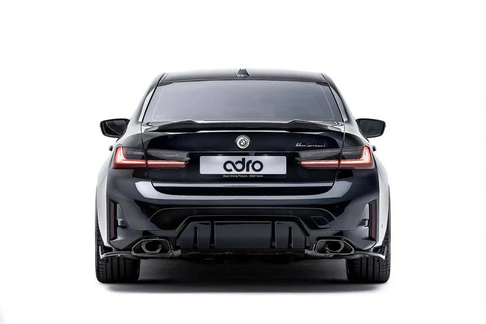 BMW 3 Series M340i G20 LCI Carbon Fibre Rear Winglets by Adro (2022+) - Reinhart Autohaus