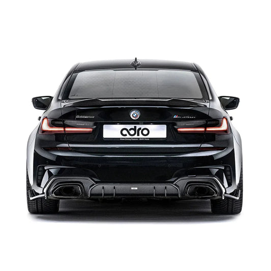 BMW 3 Series M340i G20 (Pre-LCI) Carbon Fibre Rear Diffuser by Adro (2018-2022) - Reinhart Autohaus