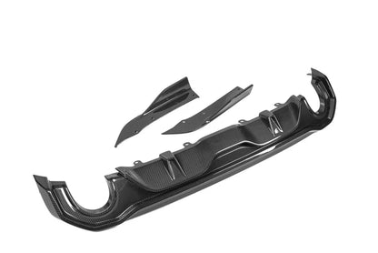 BMW 4 Series Gran Coupe G26 Pre-Preg Carbon Fibre Rear Diffuser Set by TRE (2021+) - Reinhart Autohaus