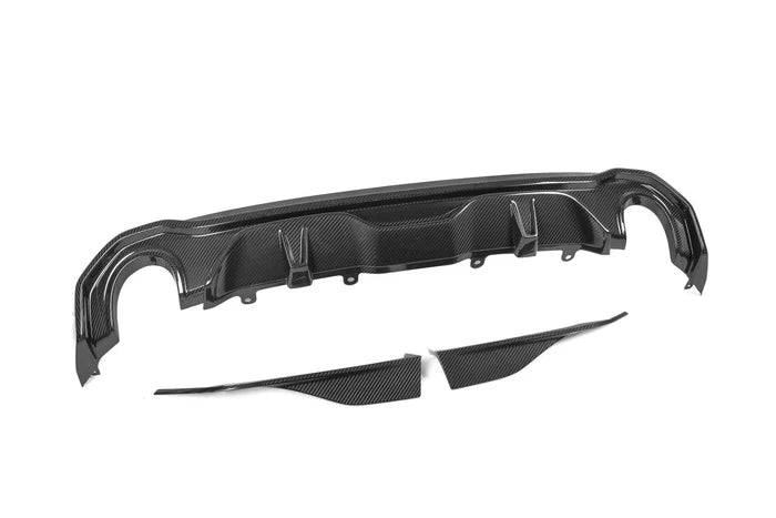BMW 4 Series Gran Coupe G26 Pre-Preg Carbon Fibre Rear Diffuser Set by TRE (2021+) - Reinhart Autohaus