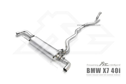 BMW G07 X7 40i Valvetronic Catback Exhaust