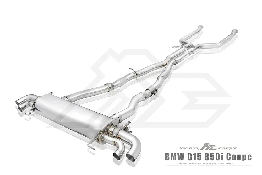 Bmw g14 g15 m850i 4.4tt n63 2019 valvetronic catback exhaust d