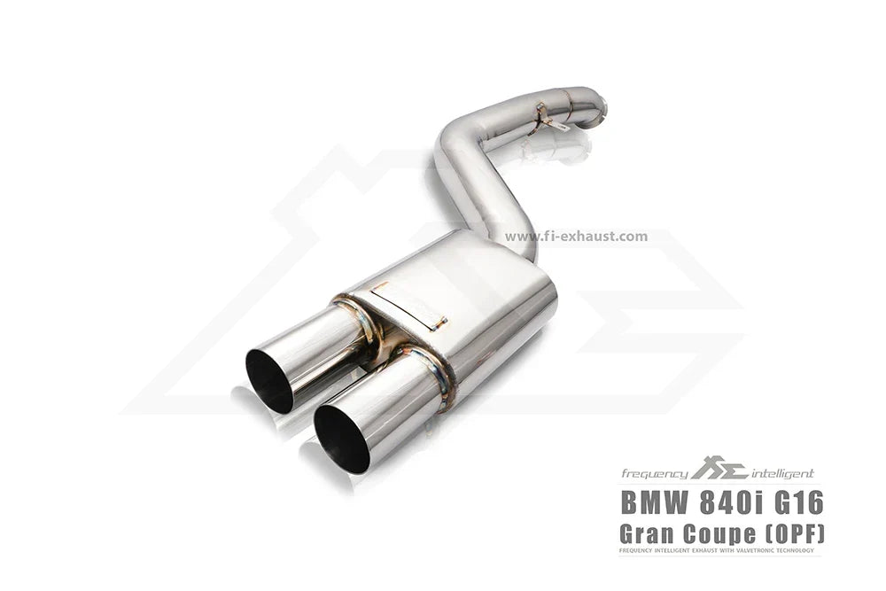 Bmw g16 840i gran coupe 3.0t b58 2019 valvetronic catback exhaust d