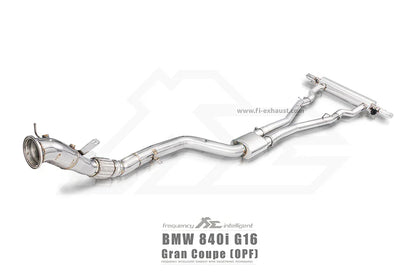 BMW G16 840i Gran Coupe Valvetronic Catback Exhaust