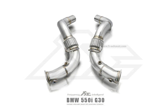 Bmw g30 m550i 4.4tt n63 2017 2023 catless downpipe