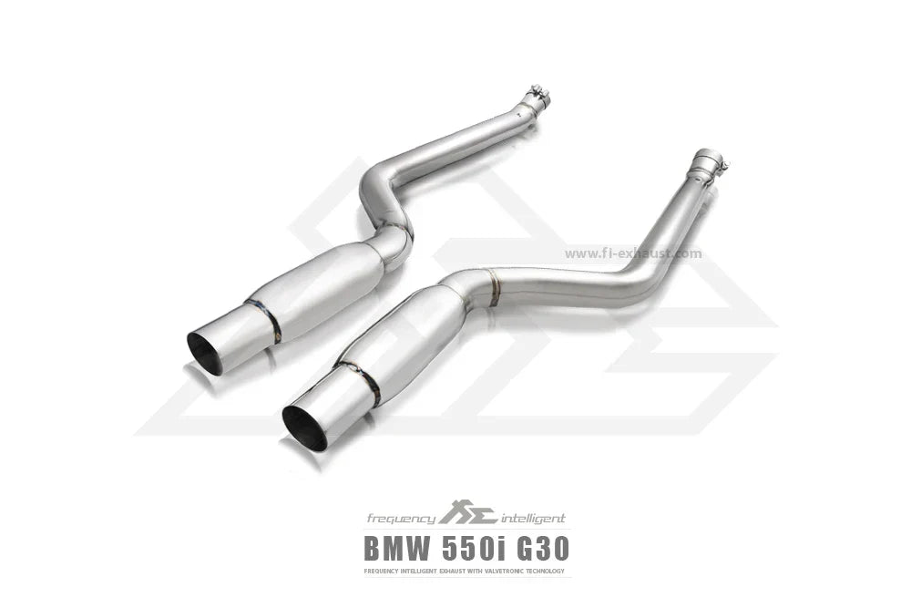 Bmw g30 m550i 4.4tt n63 2017 2023 valvetronic catback exhaust d