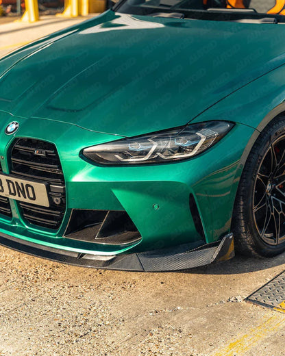 BMW G80 G81 M3 & G82 G83 M4 Carbon Fibre Competition Front Splitter (2021+) - Reinhart Autohaus