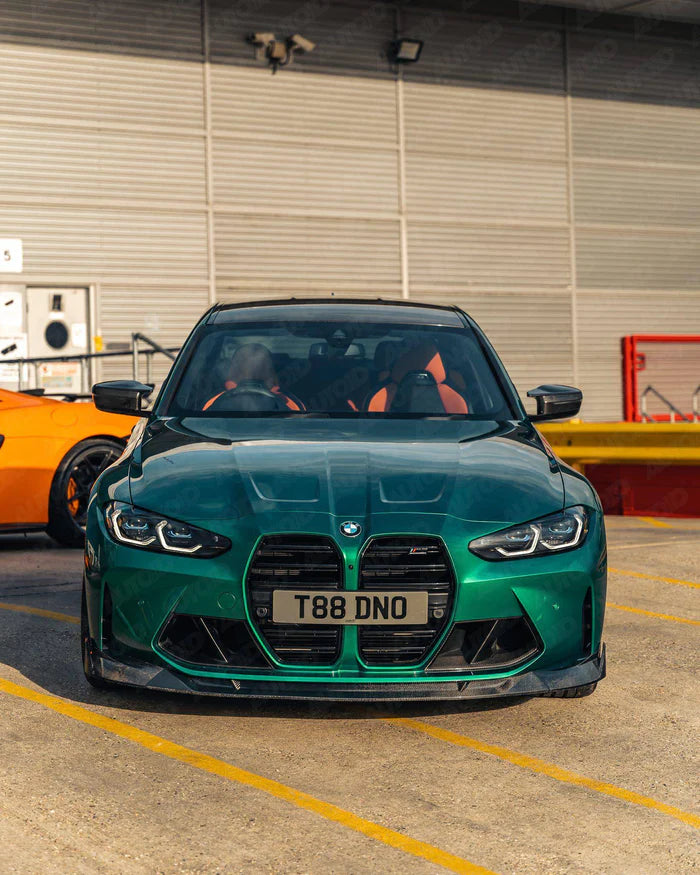 BMW G80 G81 M3 & G82 G83 M4 Carbon Fibre Competition Front Splitter (2021+) - Reinhart Autohaus