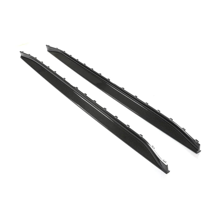 BMW G80 G81 M3 & G82 M4 Pre-Preg Carbon Fibre OEM Style Side Skirts by TRE (2021+) - Reinhart Autohaus