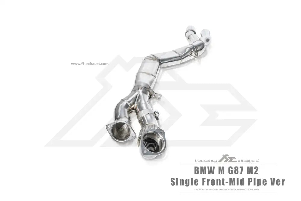 Bmw g87 m2 3.0tt s58 2022 single front mid pipe catback exhaust d