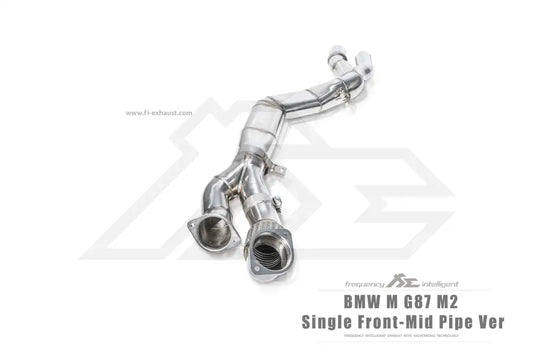 Bmw g87 m2 3.0tt s58 2022 single front mid pipe catback exhaust