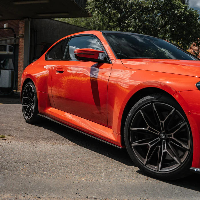 BMW G87 M2 TR87 Carbon Fibre Flat Side Skirts by TRE (2023+) - Reinhart Autohaus