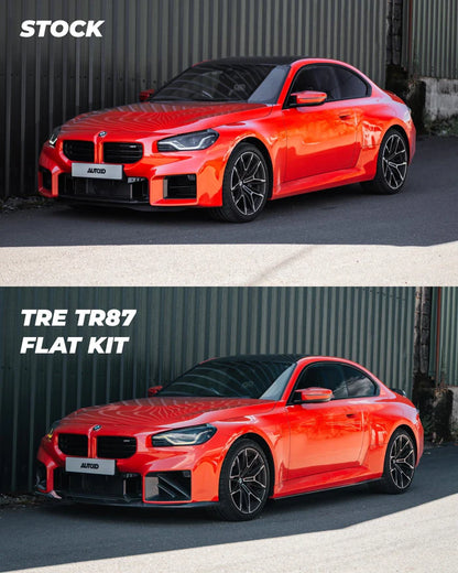 BMW G87 M2 TR87 Carbon Fibre Flat Side Skirts by TRE (2023+) - Reinhart Autohaus