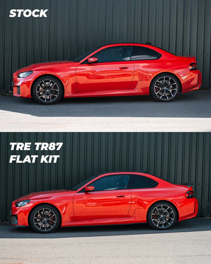 BMW G87 M2 TR87 Carbon Fibre Flat Side Skirts by TRE (2023+) - Reinhart Autohaus