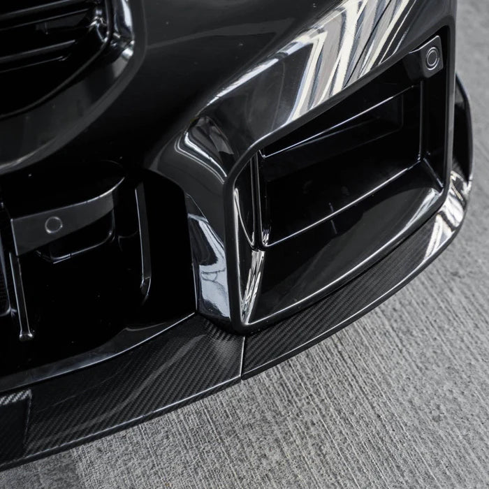 BMW G87 M2 TR87 Carbon Fibre Front Splitter with Winglets by TRE (2023+) - Reinhart Autohaus