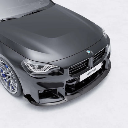 BMW G87 M2 TR87 Carbon Fibre Front Splitter with Winglets by TRE (2023+) - Reinhart Autohaus