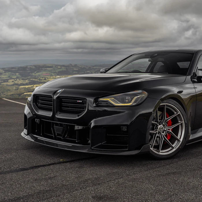 BMW G87 M2 TR87 Carbon Fibre Front Splitter with Winglets by TRE (2023+) - Reinhart Autohaus