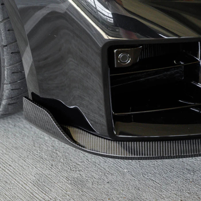 BMW G87 M2 TR87 Carbon Fibre Front Splitter with Winglets by TRE (2023+) - Reinhart Autohaus