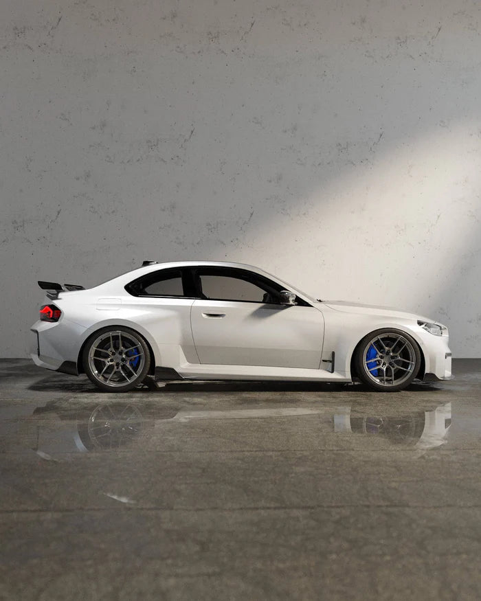 BMW G87 M2 TR87 Carbon Fibre Rear Bumper Winglets by TRE (2023+) - Reinhart Autohaus