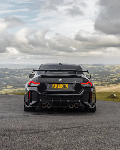 BMW G87 M2 TR87 Carbon Fibre Rear Bumper Winglets by TRE (2023+) - Reinhart Autohaus