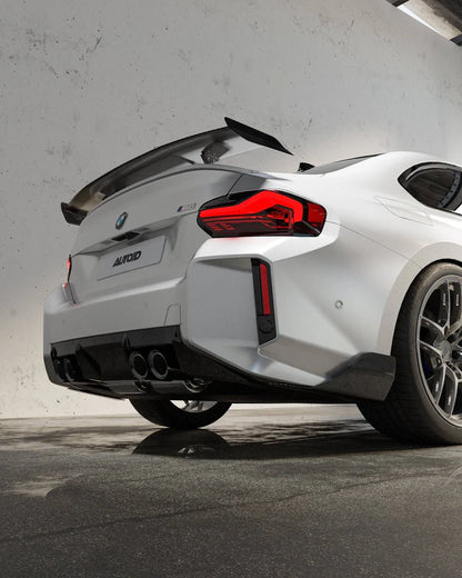 BMW G87 M2 TR87 Carbon Fibre Rear Bumper Winglets by TRE (2023+) - Reinhart Autohaus