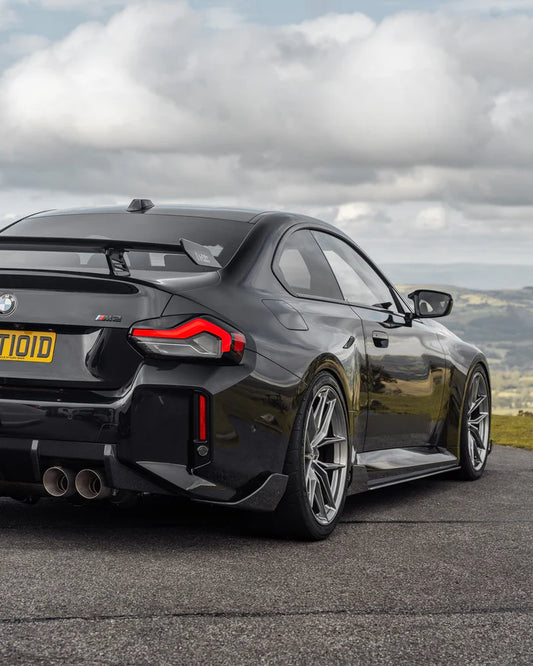 BMW G87 M2 TR87 Carbon Fibre Rear Bumper Winglets by TRE (2023+) - Reinhart Autohaus
