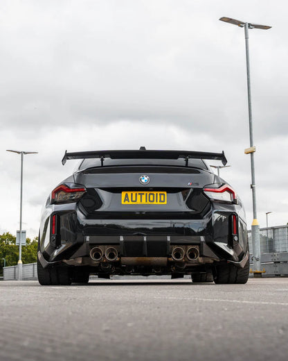BMW G87 M2 TR87 Carbon Fibre Rear Bumper Winglets by TRE (2023+) - Reinhart Autohaus