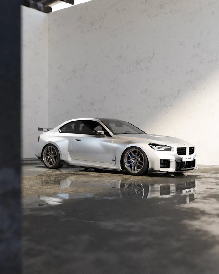 BMW G87 M2 TR87 Carbon Fibre Rear Bumper Winglets by TRE (2023+) - Reinhart Autohaus