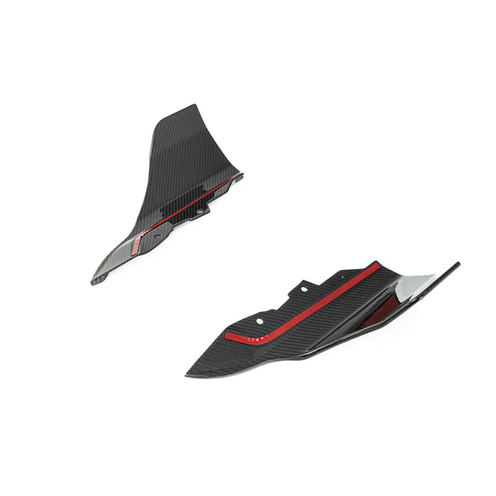 BMW G87 M2 TR87 Carbon Fibre Rear Bumper Winglets by TRE (2023+) - Reinhart Autohaus