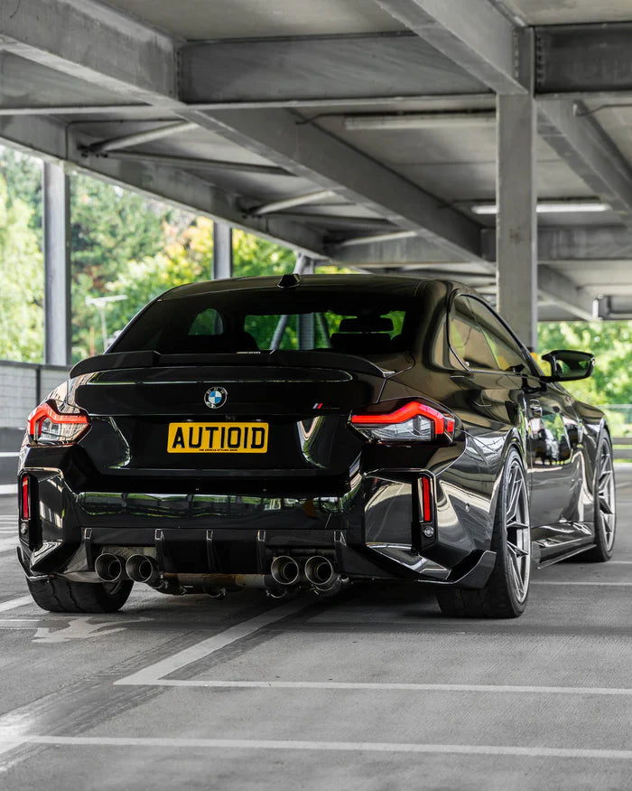 BMW G87 M2 TR87 Carbon Fibre Rear Bumper Winglets by TRE (2023+) - Reinhart Autohaus