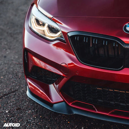 BMW M2 Competition F87 EVO-S Gloss Black Front Splitter by ZAERO (2018-2021) - Reinhart Autohaus