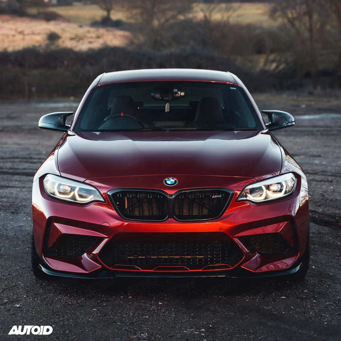 BMW M2 Competition F87 EVO-S Gloss Black Front Splitter by ZAERO (2018-2021) - Reinhart Autohaus