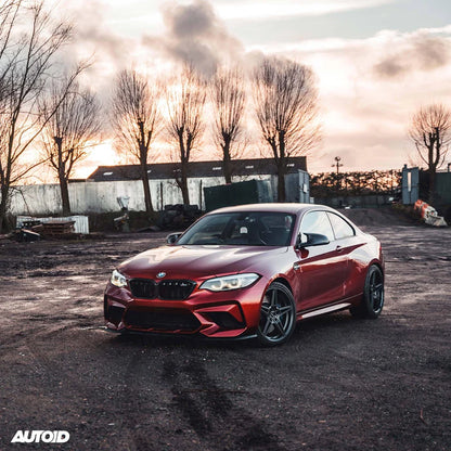 BMW M2 Competition F87 EVO-S Gloss Black Front Splitter by ZAERO (2018-2021) - Reinhart Autohaus