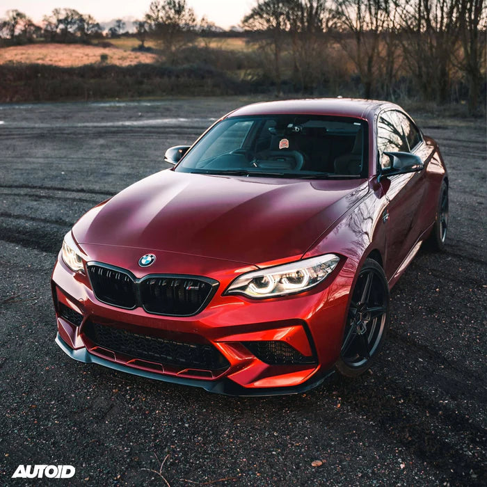 BMW M2 Competition F87 EVO-S Gloss Black Front Splitter by ZAERO (2018-2021) - Reinhart Autohaus