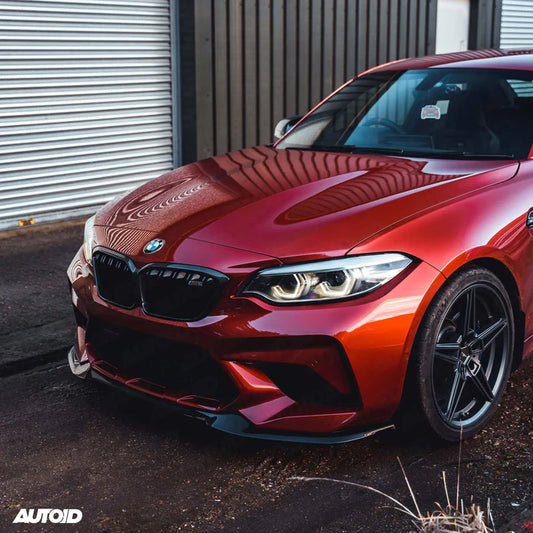BMW M2 Competition F87 EVO-S Gloss Black Front Splitter by ZAERO (2018-2021) - Reinhart Autohaus
