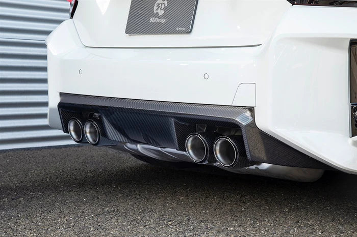 BMW M2 G87 Carbon Fibre Rear Diffuser by 3D Design (2023+) - Reinhart Autohaus