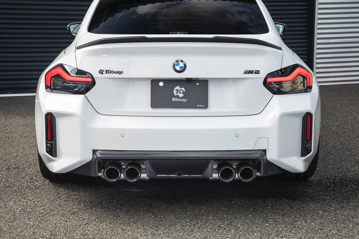 BMW M2 G87 Carbon Fibre Rear Diffuser by 3D Design (2023+) - Reinhart Autohaus