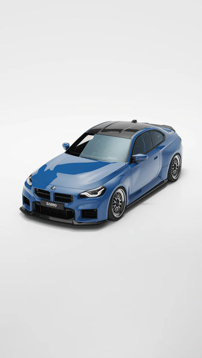 BMW M2 G87 EVO-S Gloss Black Side Skirts by ZAERO (2023+) - Reinhart Autohaus