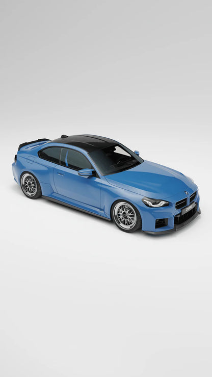 BMW M2 G87 EVO-S Gloss Black Side Skirts by ZAERO (2023+) - Reinhart Autohaus