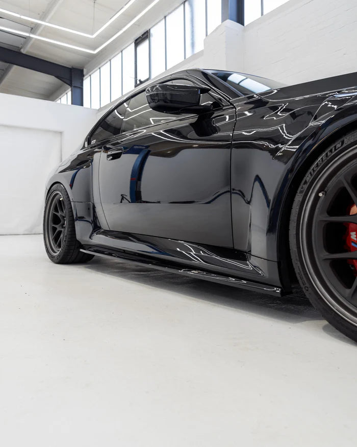BMW M2 G87 EVO-S Gloss Black Side Skirts by ZAERO (2023+) - Reinhart Autohaus