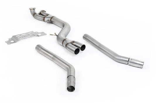 BMW M2 G87 (OPF/GPF) Single Mid Pipe by Milltek Sport (2023+) - Reinhart Autohaus