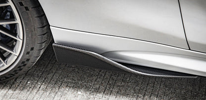 BMW M2 & M2 Competition F87 Pre-Preg Carbon Fibre Side Blade Winglets by TRE (2015-2021) - Reinhart Autohaus
