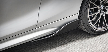 BMW M2 & M2 Competition F87 Pre-Preg Carbon Fibre Side Blade Winglets by TRE (2015-2021) - Reinhart Autohaus
