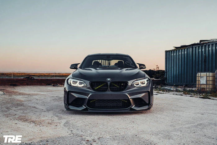 BMW M2 OG F87 Pre-Preg Carbon Fibre Front Splitter by TRE (2015-2018) - Reinhart Autohaus