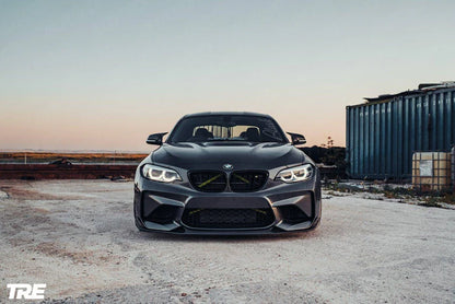 BMW M2 OG F87 Pre-Preg Carbon Fibre Front Splitter by TRE (2015-2018) - Reinhart Autohaus
