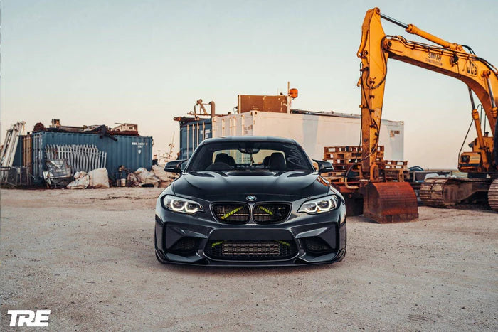 BMW M2 OG F87 Pre-Preg Carbon Fibre Front Splitter by TRE (2015-2018) - Reinhart Autohaus