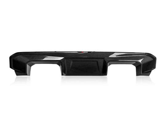 BMW M3 G80 G81 & M4 G82 G83 Akrapovic High Gloss Carbon Fibre Rear Diffuser (2021+) - Reinhart Autohaus