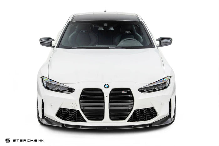 BMW M3 G80 G81 & M4 G82 G83 Carbon Fibre Front Splitter by Sterckenn (2021+) - Reinhart Autohaus
