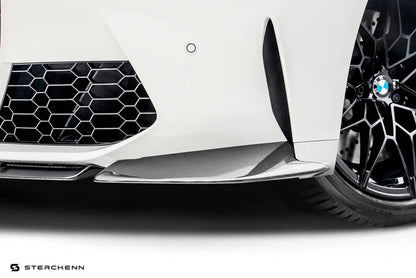 BMW M3 G80 G81 & M4 G82 G83 Carbon Fibre Front Splitter by Sterckenn (2021+) - Reinhart Autohaus
