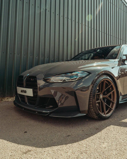 BMW M3 G80 G81 & M4 G82 G83 Carbon Fibre Front Splitter by Sterckenn (2021+) - Reinhart Autohaus